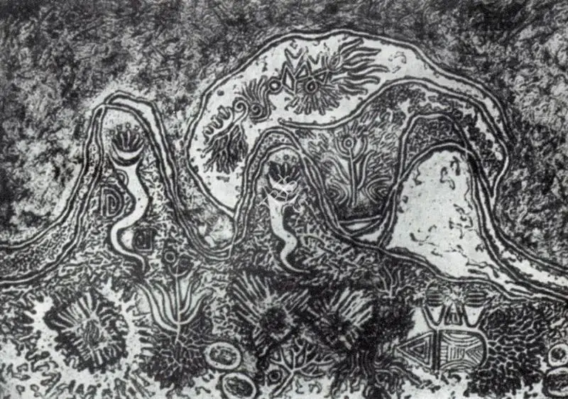 K.R. Hari (Artist), Mountain, Graphic Art