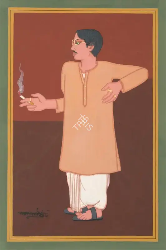 Lalu Prasad Shaw (Artist), Babu, 2010, Painting
