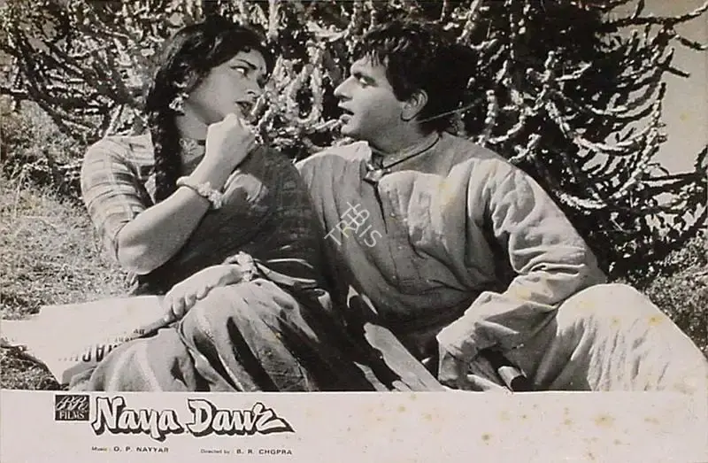 M.N. Malhotra (Cinematographer), Naya Daur, 1957, Lobby Card
