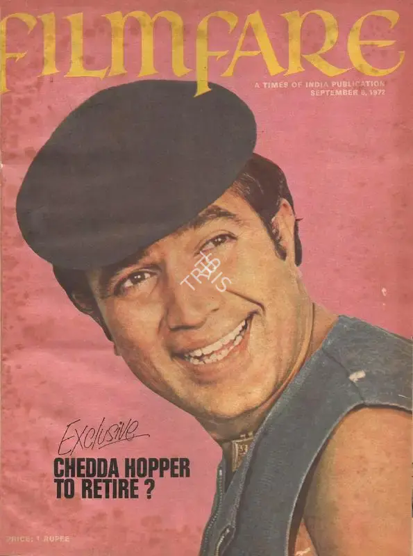 B.K. Karanjia (Editor), Filmfare, 1972, Magazine