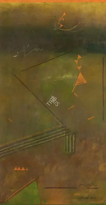 Ganesh Haloi (Artist), Untitled, 1996, Painting