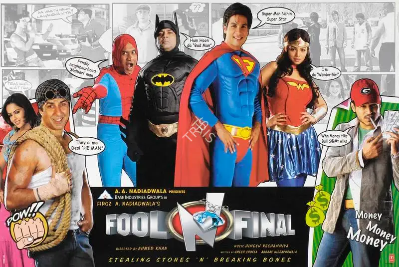 Firoz A. Nadiadwala (Producer), Fool N Final, 2007, Lobby Card
