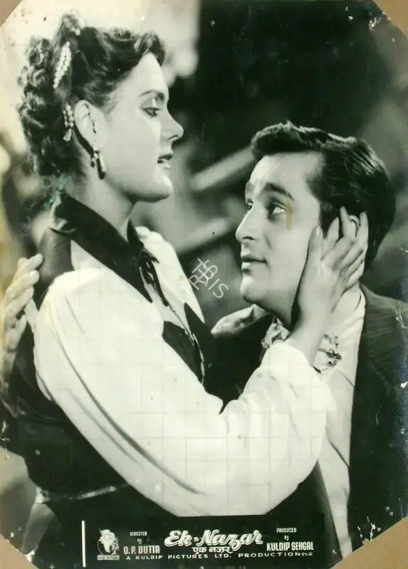O.P. Datta (Director), Ek Nazar, 1951, Lobby Card