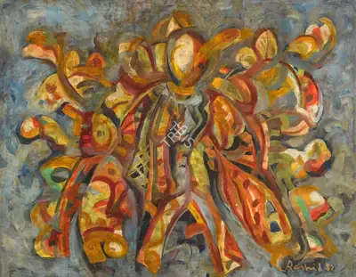Rashid&nbsp;Choudhury (Artist), Untitled, 1982, Painting