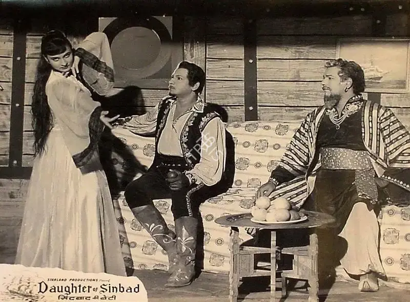 H. Khera (Producer), Sindbad Ki Beti, 1958, Lobby Card