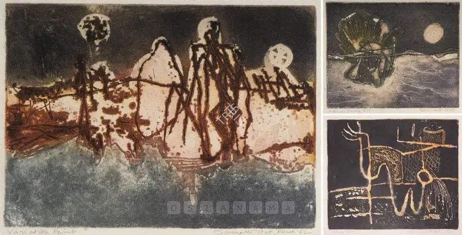 Somnath Hore (Artist), Untitled, 1962, Graphic Art