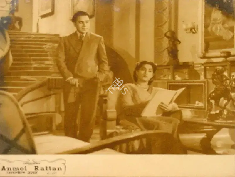 Ratanlal Nagar (Cinematographer), Anmol Rattan, 1950, Lobby Card