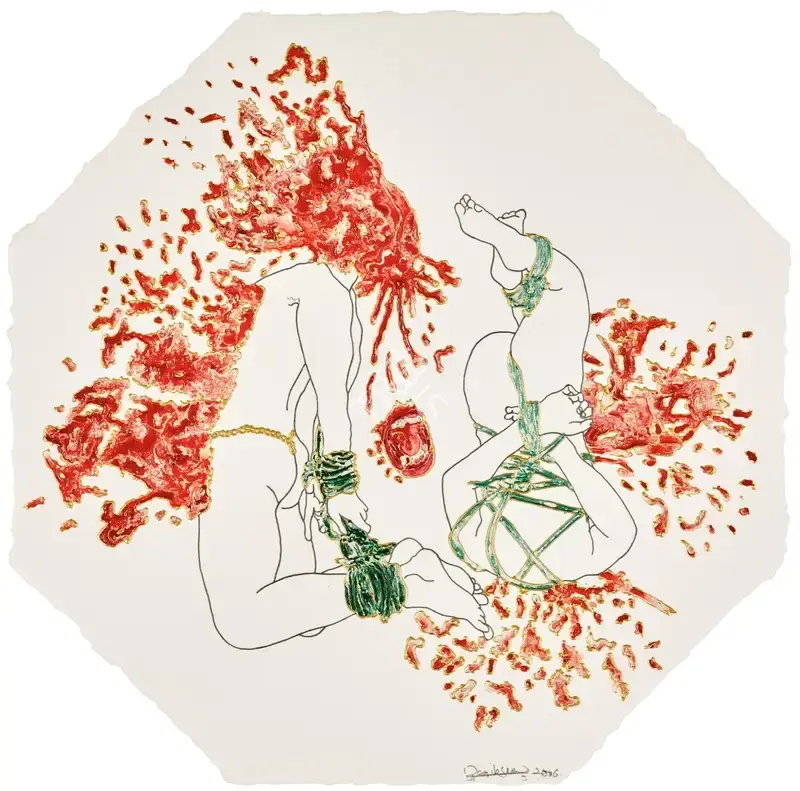 Raqib Shaw (Artist), Untitled, 2006, Painting