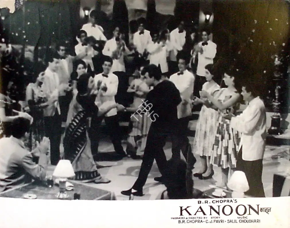 M.N. Malhotra (Cinematographer), Kanoon, 1960, Lobby Card