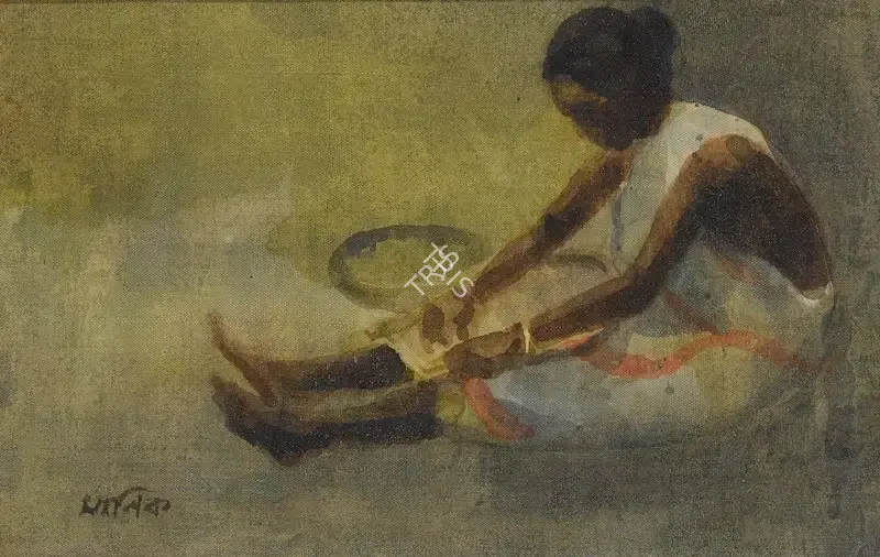 Maniklal Banerjee (Artist), Untitled, 1994, Painting