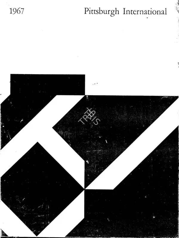 Biren De (Artist), Pittsburgh International, 1967, Solo Exhibition Catalogue