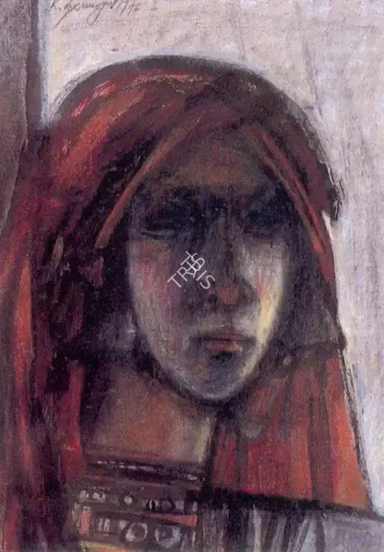 K. Laxma Goud (Artist), Untitled, 1976, Drawing
