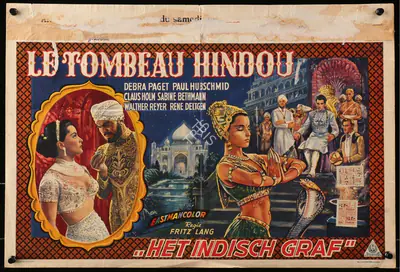 Artur Brauner (Producer), The Indian Tomb, Part I: The Mission of the Yoghi, 1921, Poster