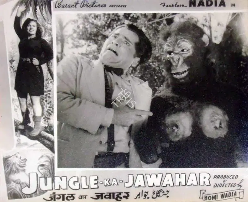 Homi Wadia (Producer), Jungle Ka Jawahar, 1952, Lobby Card