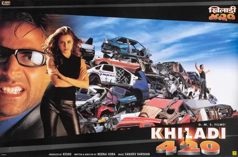 Keshu Ramsay (Producer), Khiladi 420, 2000, Lobby Card
