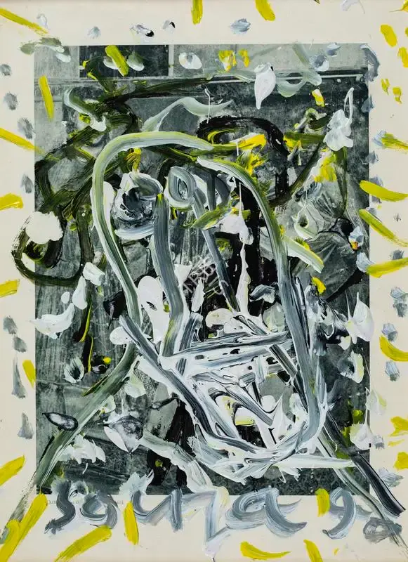 F.N. Souza (Artist), Untitled, 1990, Painting