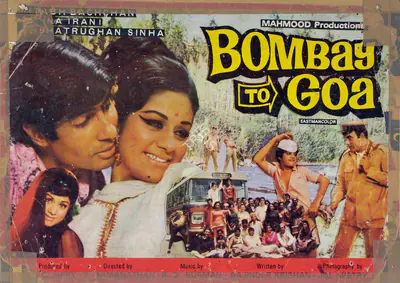 Jal Mistry (Cinematographer), Bombay To Goa, 1972, Lobby Card