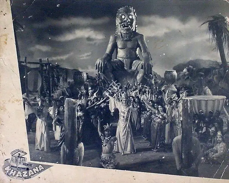 M. Sadiq (Director), Khazana, 1951, Lobby Card