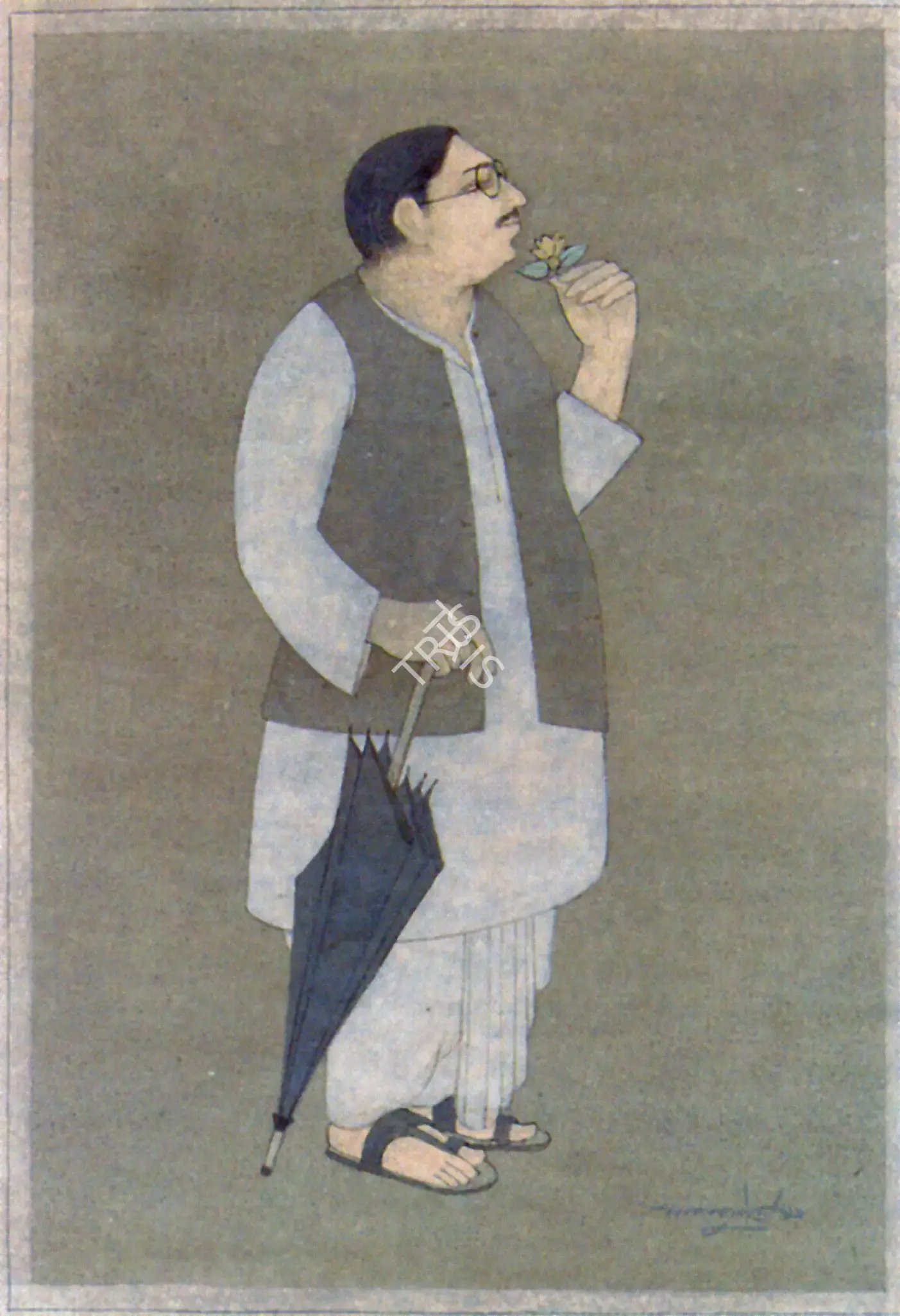Lalu Prasad Shaw (Artist), Babu, Painting