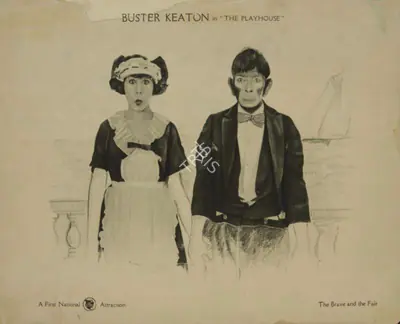 Edward F. Cline (Director), The Playhouse, 1921, Lobby card
