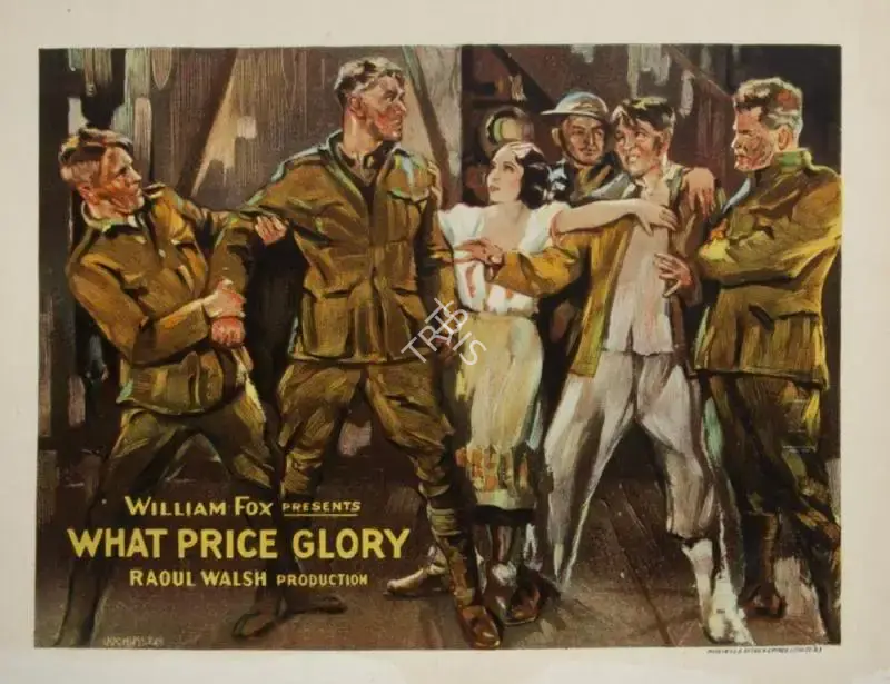Raoul Walsh (Director), What Price Glory, 1926, Lobby card