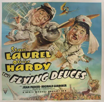A. Edward Sutherland (Director), The Flying Deuces, 1939, Large Poster