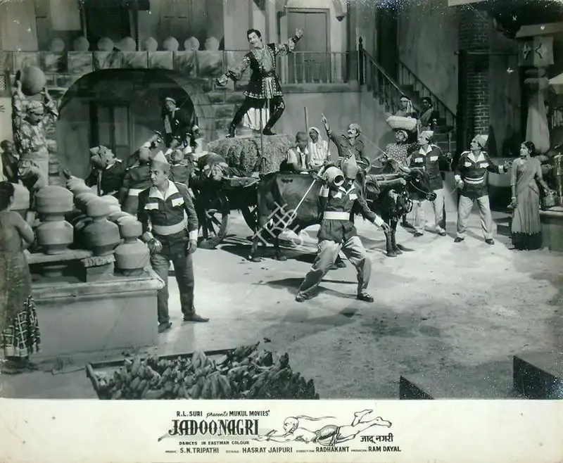 Ram Dayal (Producer), Jadoo Nagri, 1961, Lobby Card
