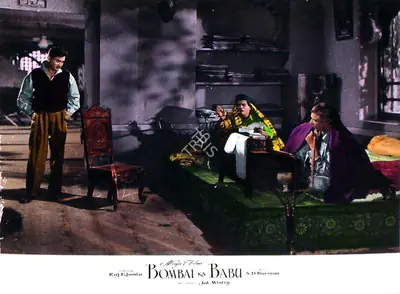Jal Mistry (Cinematographer), Bombai Ka Babu, 1960, Lobby Card