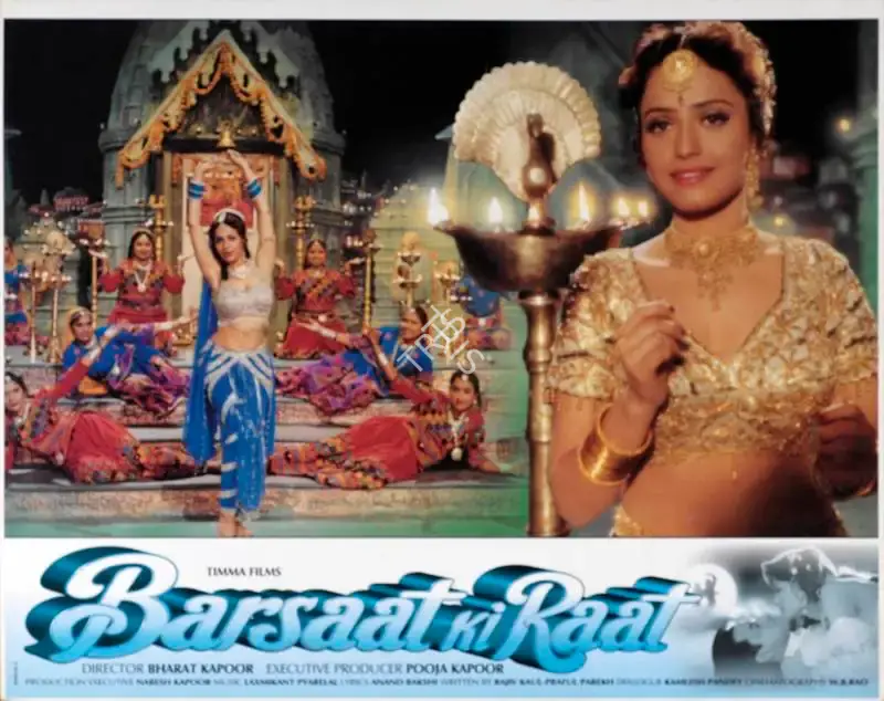 Pooja Kapoor (Producer), Barsaat Ki Raat, 1998, Lobby Card
