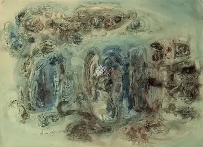 Ambadas (Artist), Untitled, 1966, Painting