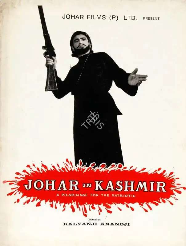I.S. Johar (Producer), Johar In Kashmir, 1966, Song-Synopsis Booklet
