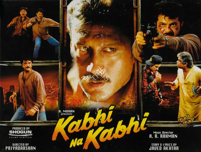 Ravi K Chandran (Cinematographer), Kabhi Na Kabhi, 1998, Lobby Card