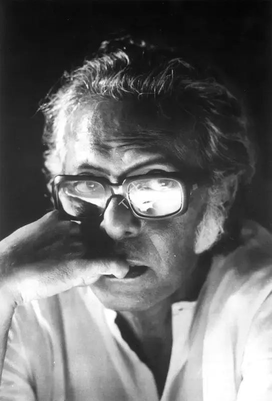Nandy, Subhash (Photographer). Mrinal Sen. n.d. | Contemporary Photograph | CinemaEducation | 00553981