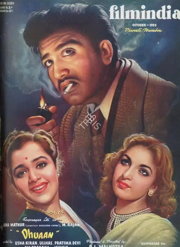 Baburao Patel (Editor), Filmindia, 1952, Magazine