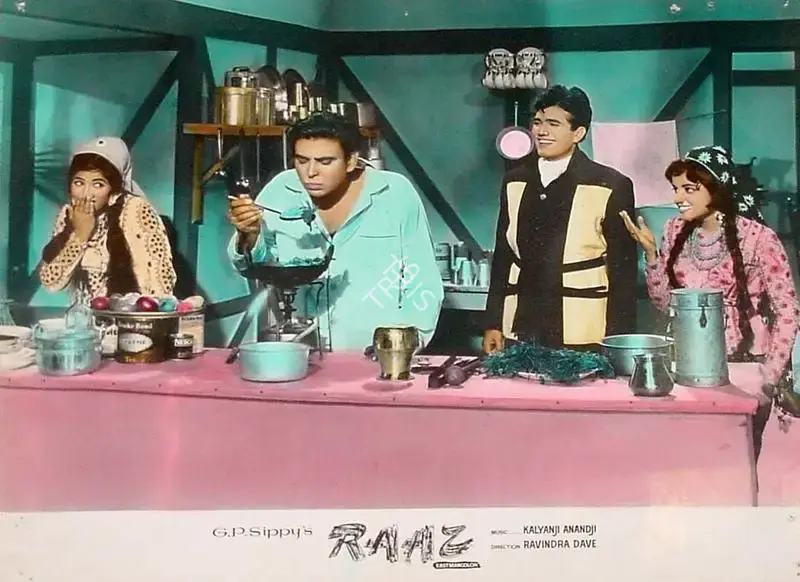 K. Vaikunth (Cinematographer), Raaz, 1967, Lobby Card