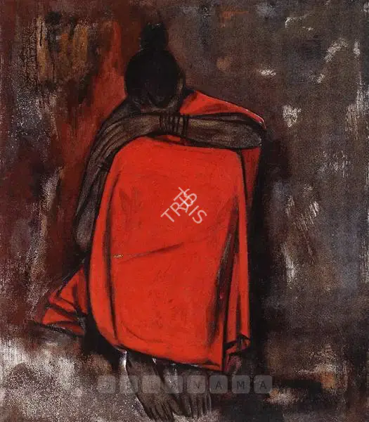 B. Prabha (Artist), Tears, 1963, Painting