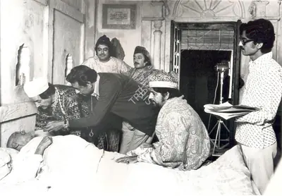 Nemai Ghosh (Still Photographer), Shatranj Ke Khilari, 1977, Working Still
