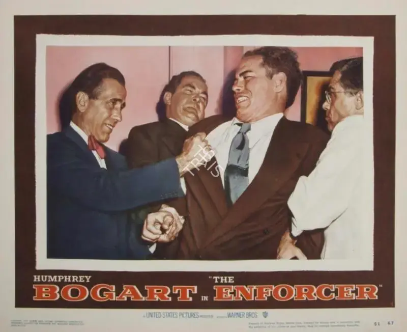 Raoul Walsh (Director), The Enforcer, 1951, Lobby Card