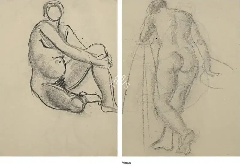 Amrita Sher-Gil (Artist), Untitled, 1930, Drawing