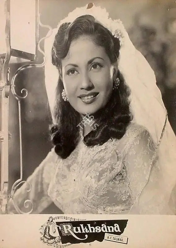Prakash Malhotra (Cinematographer), Rukh Sana, 1955, Lobby Card