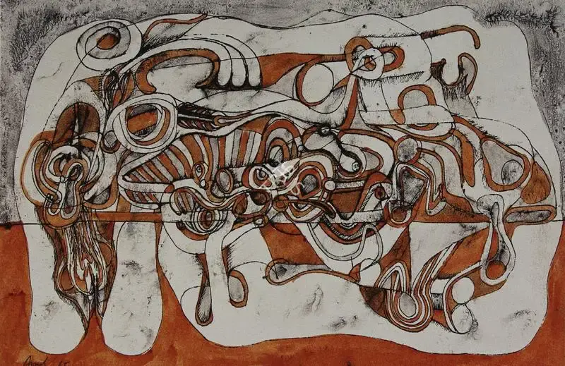 Avinash Chandra (Artist), Untitled, 1965, Painting