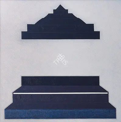 Yashwant Deshmukh (Artist), Temple, 2019, Painting