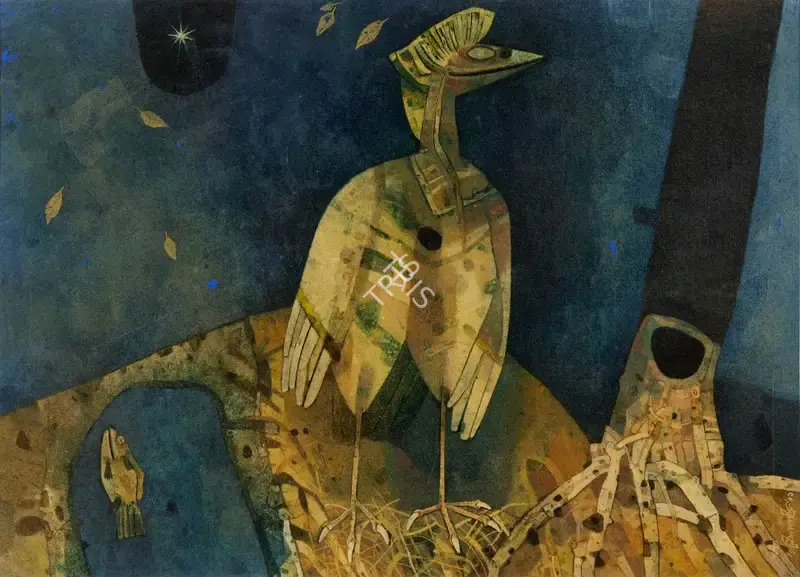 Pyne, Ganesh (Artist). Untitled, 1981 | Painting, So.Lon/26.09.24, 2024 · Sotheby's