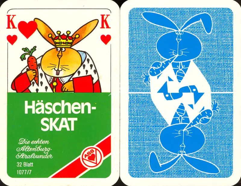 Haschen-SKAT, 1977, Playing Cards