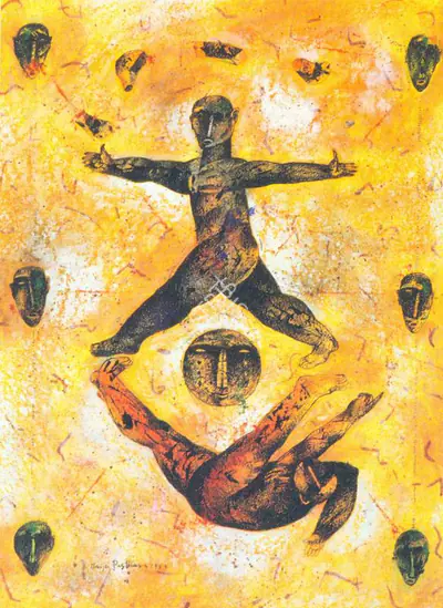 Baiju Parthan (Artist), Untitled, 1993, Painting