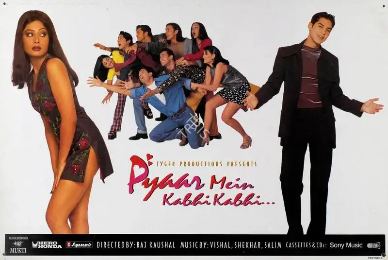 Raj Kaushal (Director), Pyaar Mein Kabhi Kabhi, 1999, Lobby Card