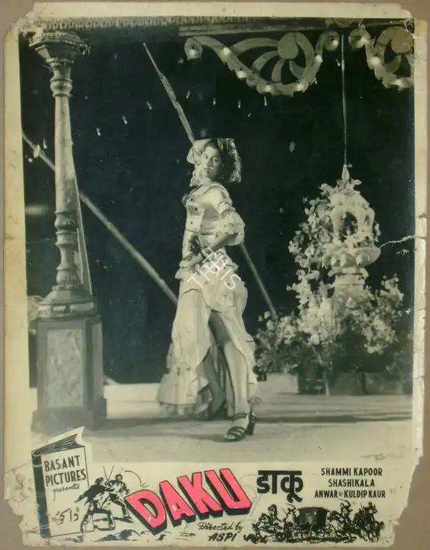 Aspi (Director), Daku, 1955, Lobby Card