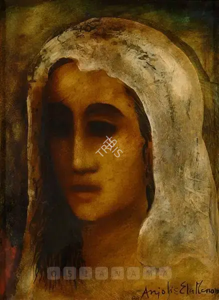 Anjolie Ela Menon (Artist), Untitled, 1988, Painting
