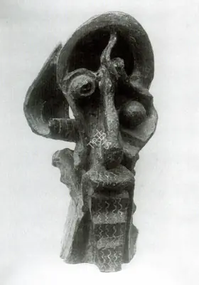 Ramkinkar Baij (Artist), Poet's Head, 1938, Sculpture