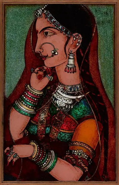 A.A. Raiba (Artist), Untitled, 1994, Painting